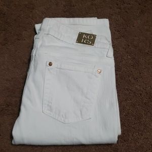 Michael kors white jeans